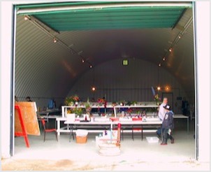 Venue building at the Eaglesham Group Camp