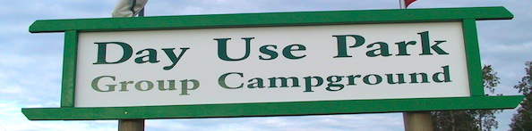 park sign